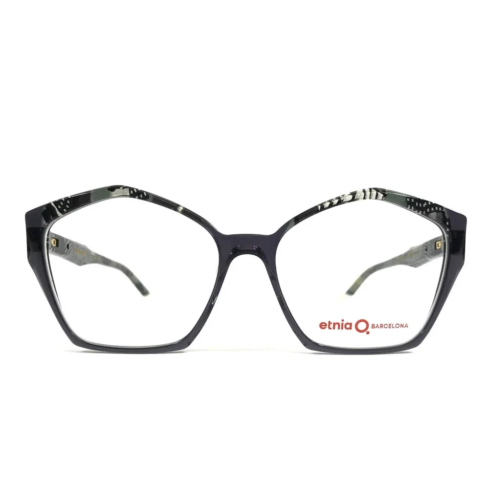 Etnia Barcelona Eyeglasses Frames ROSALIND BKWH Black White Clear Gray 53-15-138